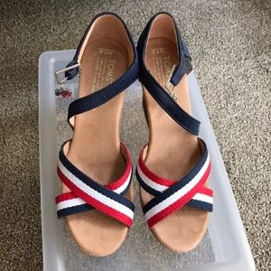 Toms Wedge Sandals